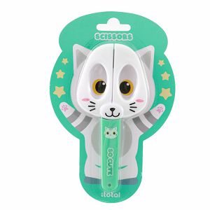 Škare dječje iTotal Cat bijela XL3134