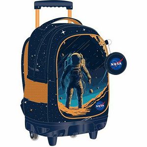 Ruksak školski s kotačićima NASA astronaut in universe 34x20x44cm 486111