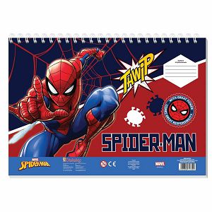 Blok za bojanje Spiderman 23x33cm 40L 508554