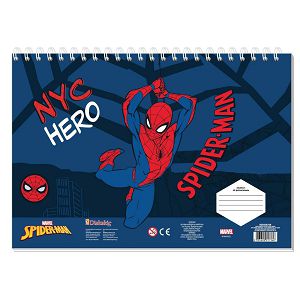 Blok za bojanje Spiderman 23x33cm 40L 508768