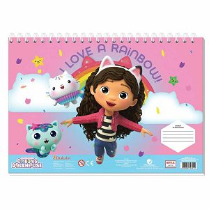 Blok za bojanje Gabbyna kućica za lutke 23x33cm 40L 574110