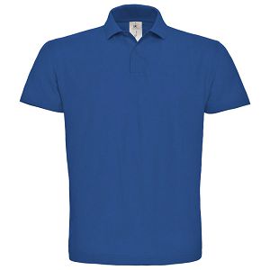 Majica kratki rukavi polo B&C ID.001 180g zagrebačko plava XL 