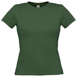 Majica kratki rukavi B&C Women-Only tamnozelena 2XL!!