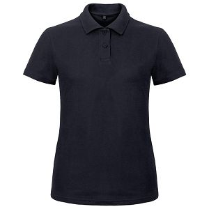 Majica kratki rukavi polo B&C ID.001/women 180g tamnoplava 2XL