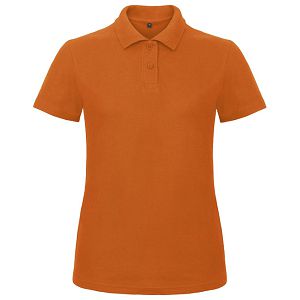 Majica kratki rukavi polo B&C ID.001/women 180g narančasta S