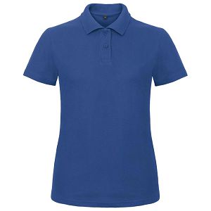 Majica kratki rukavi polo B&C ID.001/women 180g zagrebačko plava M