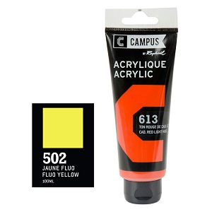 Akril Campus Raphael 100ml fluo žuta