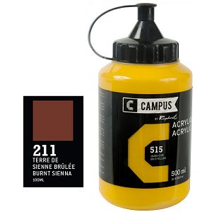 Akril Campus Raphael 500ml burnt sienna