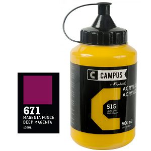 Akril Campus Raphael 500ml duboka magenta