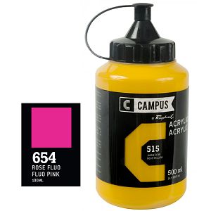 Akril Campus Raphael 500ml fluo roza