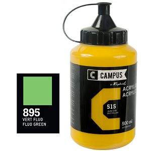 Akril Campus Raphael 500ml fluo zelena