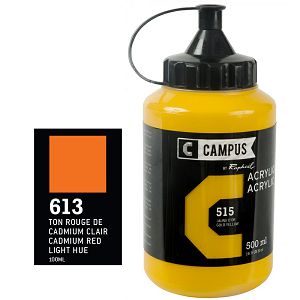 Akril Campus Raphael 500ml kadmij crvena