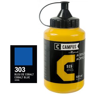 Akril Campus Raphael 500ml kobalt plava