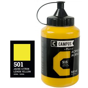 Akril Campus Raphael 500ml limun žuta