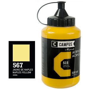 Akril Campus Raphael 500ml Napoli žuta