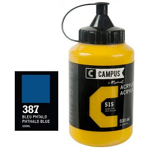 Akril Campus Raphael 500ml phtalo plava