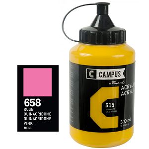 Akril Campus Raphael 500ml quinacridone pink