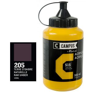 Akril Campus Raphael 500ml raw umber