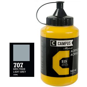 Akril Campus Raphael 500ml svijetlo siva