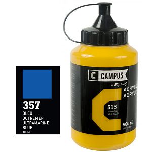 Akril Campus Raphael 500ml ultramarin plava