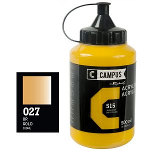 Akril Campus Raphael 500ml zlatna