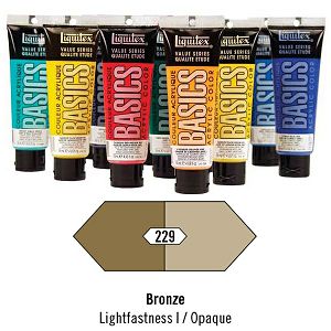 Akril Liquitex Basics 118ml Bronze (229)