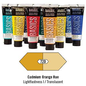 Akril Liquitex Basics 118ml Cadmium Orange (720)