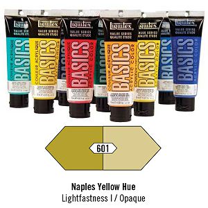 Akril Liquitex Basics 118ml Naples Yellow Hue (601)