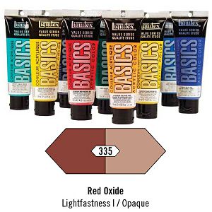 Akril Liquitex Basics 118ml Red Oxide (335)