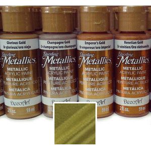 Akrilna boja Dazzling metallics 59ml Glorious Gold