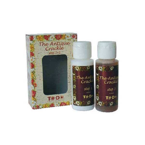 HOBBY CRACKLE SET Antique To-Do 90653 2x60ml (starinski ispucali efekt)