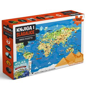 ATLAS SVIJETA box set-knjiga i slagalica 915826