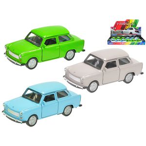 Autić metalni Trabant pull back 11cm 65653 3boje