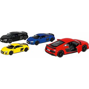 Auto metalni Audi R8 Coupe Die-Cast,pull back,Goki 123013 4boje