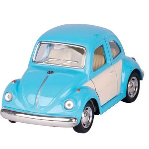 Auto metalni Volkswagen Classical Beetle iz 1967g.Die-Cast,pull back,Goki 122368