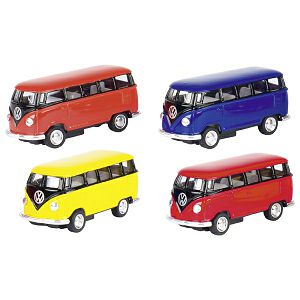 AUTOBUS METALNI Volkswagen iz 1962g.Die-Cast Goki 122467 4boje