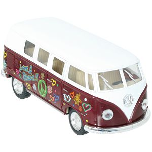 Autobus metalni Wolkswagen iz 1962g.Die-Cast Goki 120722 4boje