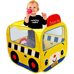 AUTOBUS S LOPTICAMA bazen 73x73x80cm + 20 loptica K"s Kids 10658GB 106804