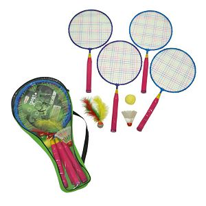 BADMINTON mini set 4 reketa + 3 loptice Denis 226247