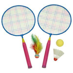 BADMINTON SET mini, 2 reketa + 2 loptice