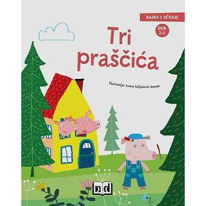 Bajka i učenje - Tri praščića 07396-3