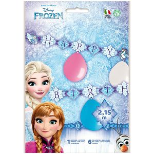 Baloni Frozen 6/1 + Girlanda 2.15m 022765