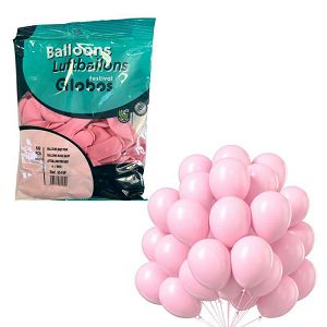 BALONI Globos 50/1 baby roza,fi25cm 331808