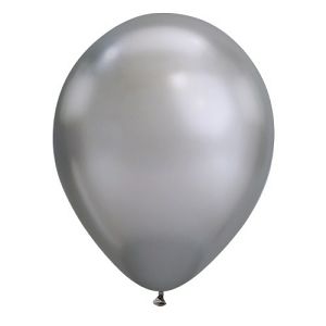 BALONI Globos 50/1 metallic srebrni 50-12T 010758