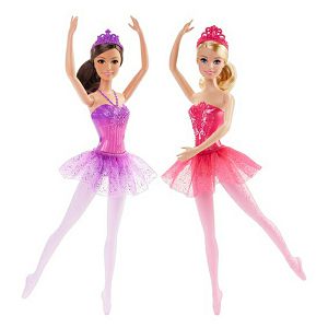 Barbie lutka Balerina 216929 ljubičasta/crvena