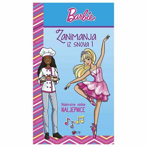 BARBIE Zanimanja iz snova 1 - višekratne vinilne naljepnice 711539
