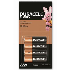 BATERIJA DURACELL Simply 1.5V AAA LR03, 1komad