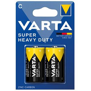 Baterija Varta C R14P Superlife cink 2/1