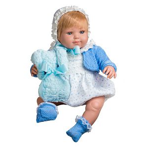 Beba Berjuan Baby Sweet 50cm 1211 plava/bijela