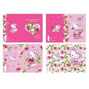 Bilježnica A4/52L crte Hello Kitty Loves U Target sortirano